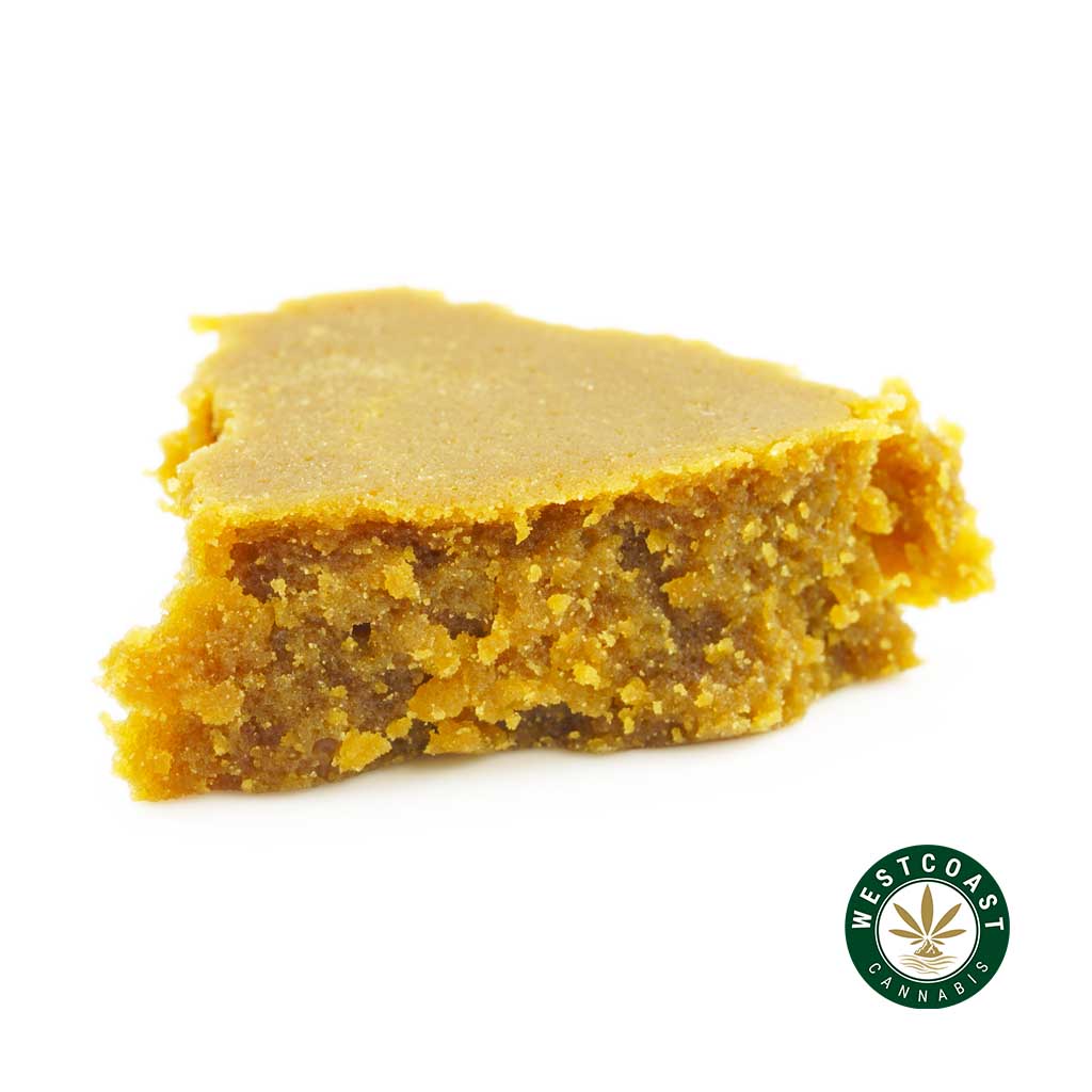 close up image of cannabis budder train wreck strain for sale. budder wax for sale. Buy THC budder at west coast cannabis. How to smoke budder & how to use budder.