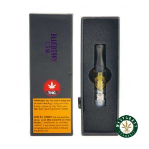 Disposable vape cartridge 0.5ML THC blueberry. west coast extracts. west coast 420. 91 supreme extracts. wccannabis coupon.