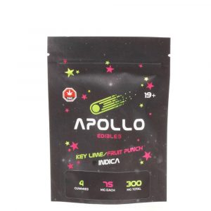 Image for of apollo's candies edibles 300mg key lime and fruit punch flavours online in canada. order thc edibles online