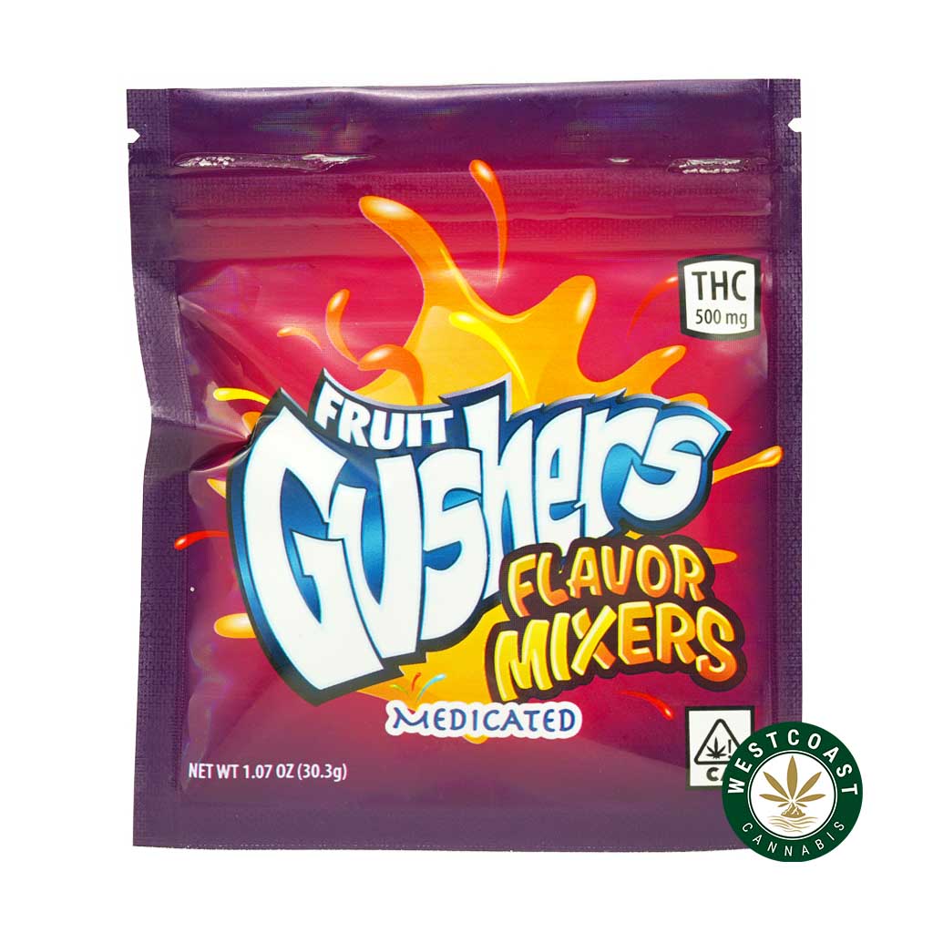Buy Fruit Gushers Flavor Mixers 500MG THC at Wccannabis online store