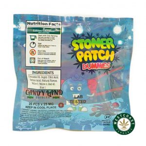 Buy Stoner Patch Dummies Blueberry 500MG THC at Wccannabis Online Store