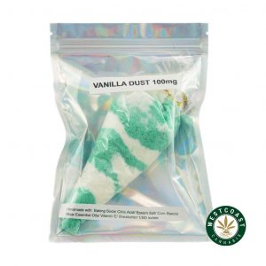 vanilla dust bathbomb 100mg for sale. buy weed online canada.