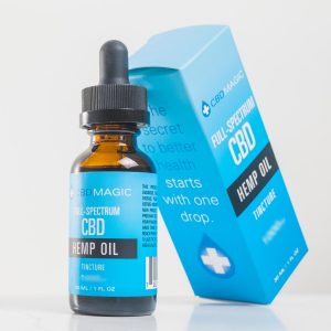 full spectrum cbd hemp oil tincture from cbd magic for sale at west coast cannabis online dispensary canada.