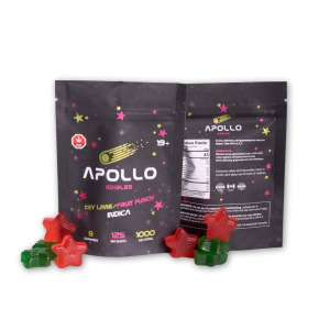 Buy Apollo Edibles - Key Lime/Fruit Punch Shooting Stars 1000mg THC Indica at Wccannabis Online Shop