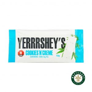 Buy Yerrrshey Cookies and Creme at Wccannabis Online Shop