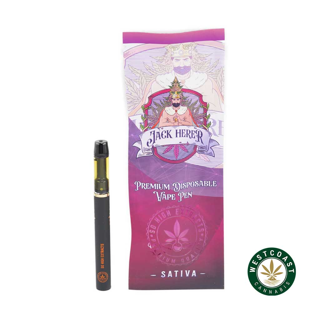 Buy So High Extracts Disposable Pen - Jack Herer 1ML (Sativa) at Wccannabis Online Store