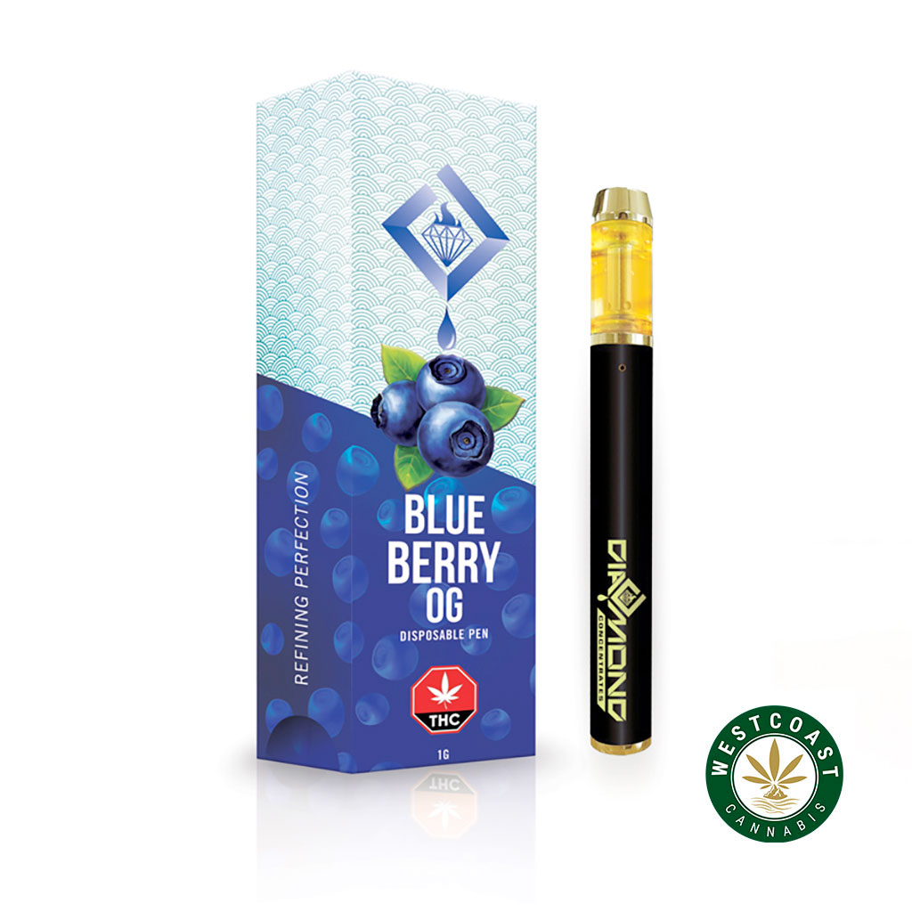 Diamond Concentrates Blueberry OG Disposable Pen