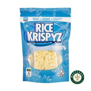 Rice Krispyz Treats 500mg THC weed candy edibles from wccannabis weed dispensary online dispensary in Canada. edibles canada. weed edibles. marijuana edibles canada.