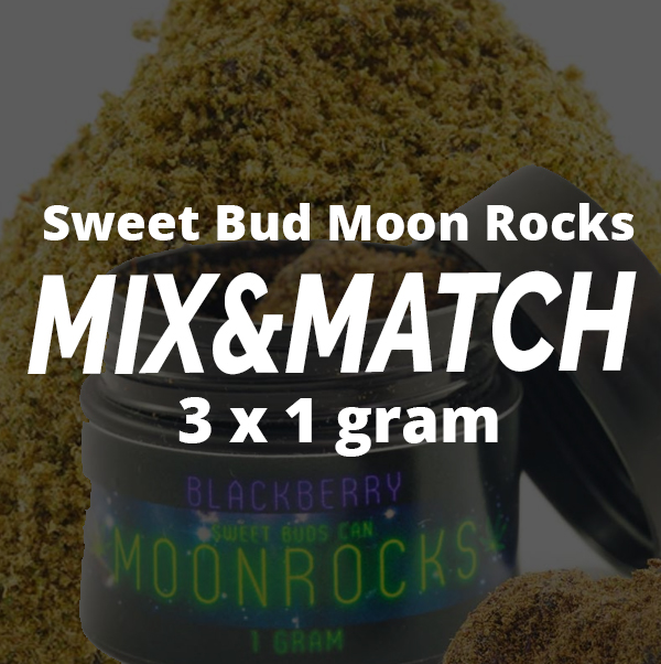 Buy Mix and Match - Sweet Bud Moon Rocks 3g at Wccannabis Online Shop