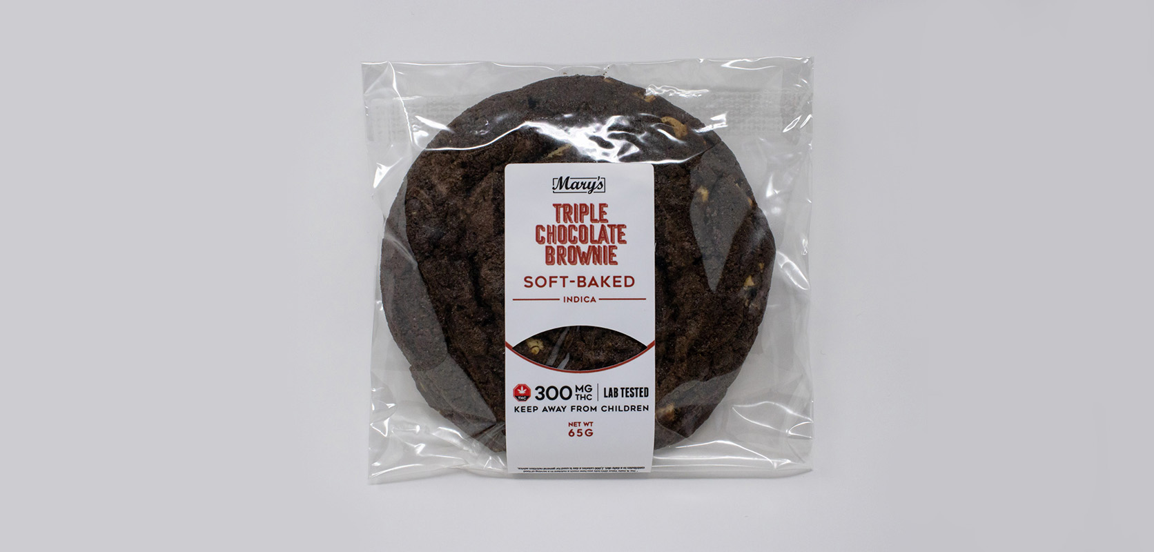 Mary's Medibles Triple Chocolate Weed Brownie 300mg THC Indica baked edibles. canada dispensary. weed shop online. cannabis online. Dispensary weed.