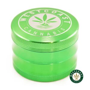 Buy WCC Grinder - Green Glossy at Wccannabis Online Shop