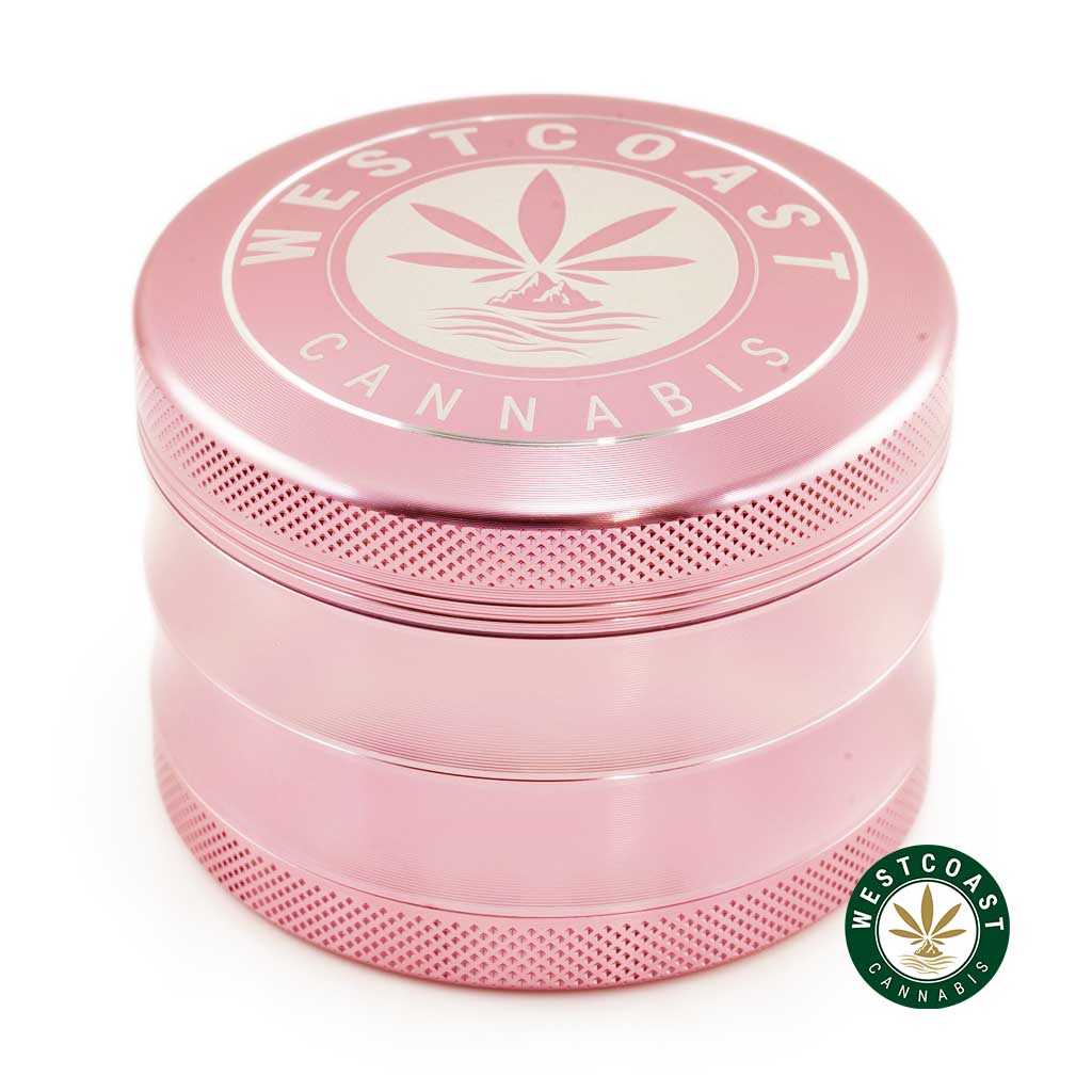 Buy WCC Grinder - Pink Glossy at Wccannabis Online Shop