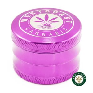 Buy WCC Grinder - Purple Glossy at Wccannabis Online Shop