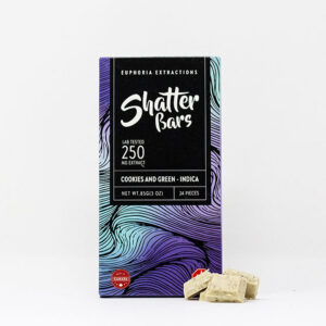 Buy Euphoria Extractions - Shatter Bar - Cookies And Green (Indica) at Wccannabis Online Shop