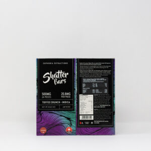 Buy Euphoria Extractions - Shatter Bar - Toffee Crunch (Indica) at Wccannabis Online Shop