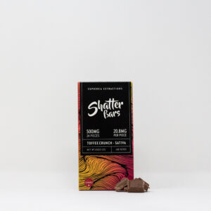 Buy Euphoria Extractions - Shatter Bar - Toffee Crunch (Sativa) at Wccannabis Online Shop
