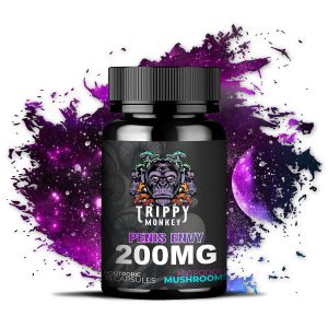 Buy Trippy Monkey - Shrooms Microdose Capsules - 15 x 200MG at Wccannabis Online Shop