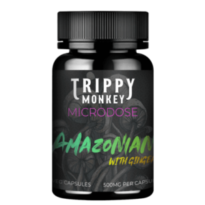 Buy Trippy Monkey - Shrooms Microdose Capsules - 7 x 500MG at Wccannabis Online Shop