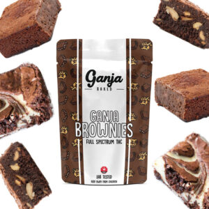 Buy Ganja Edibles - White Chocolate Chip Brownie 400mg at Wccannabis Online Shop