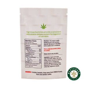 Buy High Dose Fruit Gummy - Super Strength Sour Cherry 800mg THC (Sativa) at Wccannabis Online Shop