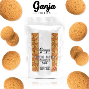 Buy Ganja Edibles - Peanut Butter Cookie 50mg at Wccannabis Online Shop