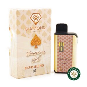 Buy Diamond Concentrates - Champagne Kush 3G Disposable Pen at Wccannabis Online Store