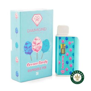 Buy Diamond Concentrates - Cotton Candy 3G Disposable Pen at Wccannabis Online Store