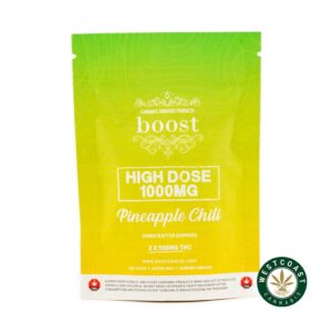 Buy Boost Gummy High Dose - Pineapple Chili 1000mg THC at Wccannabis Online Shop