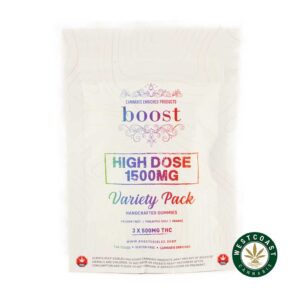 Buy Boost Gummy High Dose - Variety Pack 1500mg THC at Wccannabis Online Shop