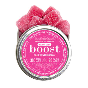 Buy Boost Edibles - THC Gummies - Watermelon - 300mg
