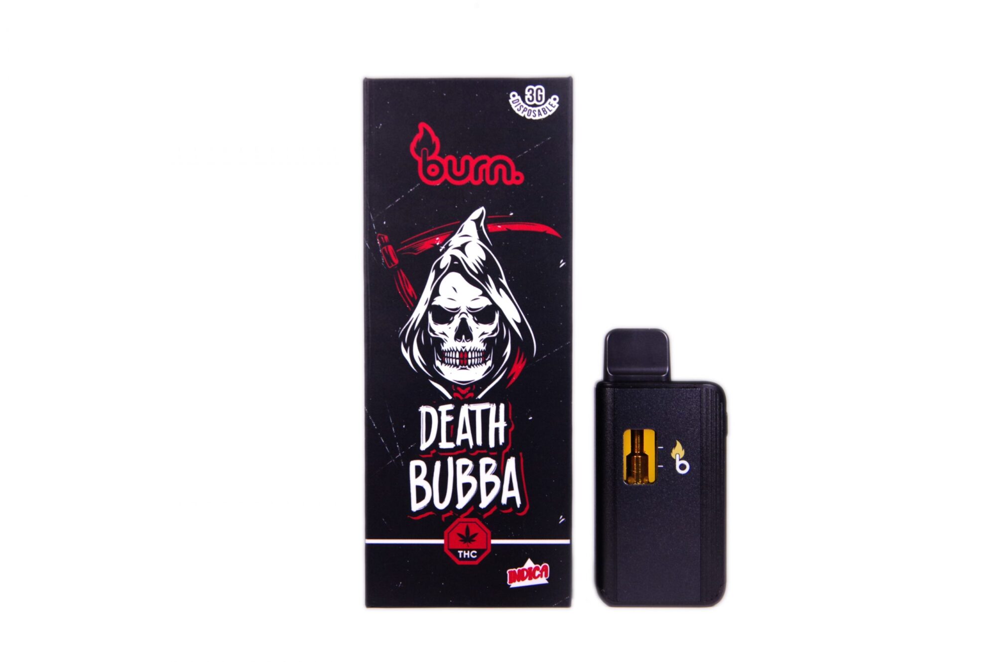 Buy Burn Extracts - Death Bubba 3ML Mega Sized at Wccannabis Online Shop