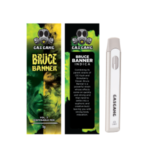 Buy Gas Gang - Bruce Banner Disposable Pen at Wccannabis Online Shop