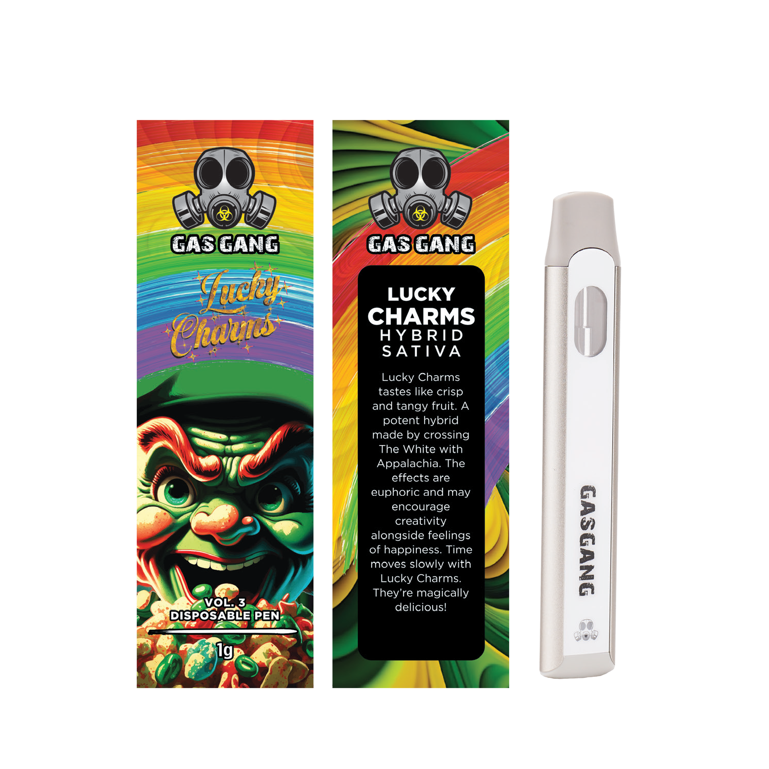 Buy Gas Gang - Lucky Charms Disposable Pen at Wccannabis Online Shop