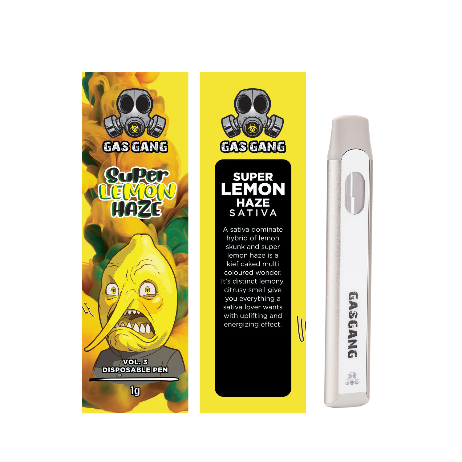 Buy Gas Gang - Super Lemon Haze Disposable Pen at Wccannabis Online Shop