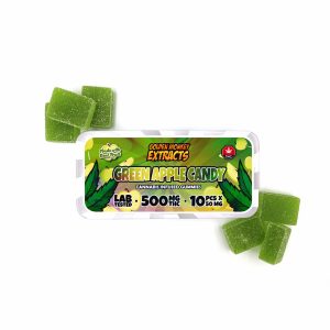 Buy Golden Monkey Extracts – High Dose 500mg THC Gummy - Green Apple Candy at Wccannabis Online shop