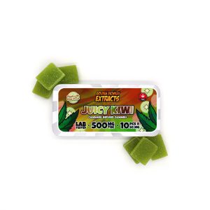 Buy Golden Monkey Extracts – High Dose 500mg THC Gummy - Juicy Kiwi at Wccannabis Online shop