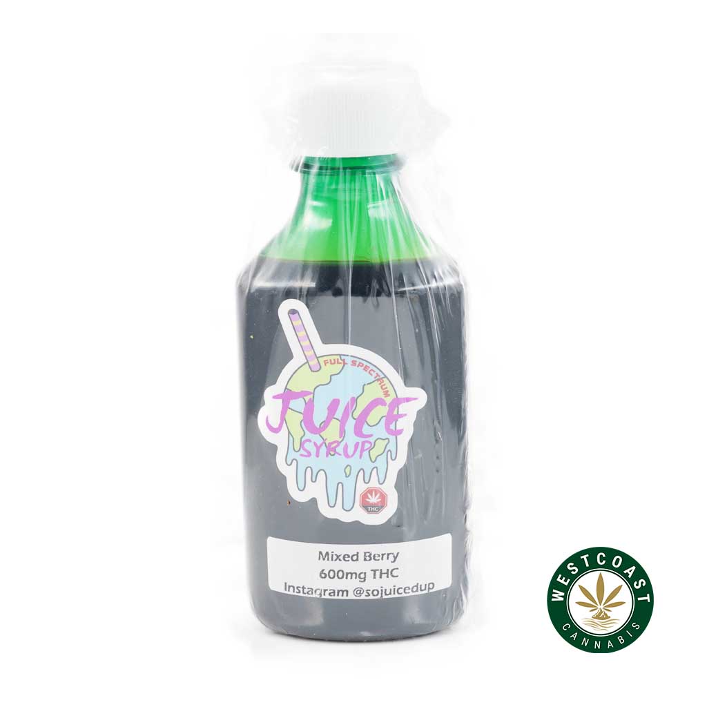 Juicecdn - Mixed Berry 600mg THC Lean at Wccannabis Online Store