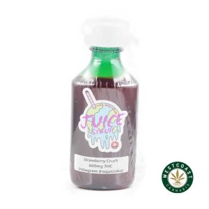 Juicecdn - Strawberry Crush 600mg THC Lean at Wccannabis Online Store