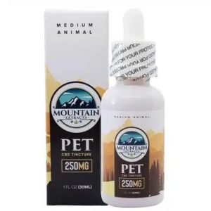Buy Mountain Extracts - Medium Pet 250mg CBD Isolate Tincture at Wccannabis Online Shop