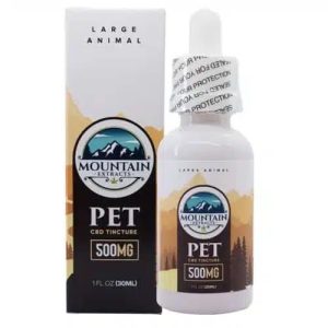 Buy Mountain Extracts - Large Pet 500mg CBD Isolate Tincture at Wccannabis Online Shop