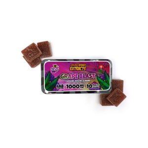 Buy Golden Monkey Extracts – High Dose 1000mg THC Gummy - Grape Blast at Wccannabis Online Shop