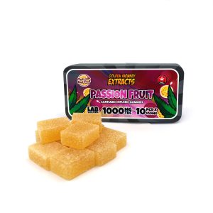 Buy Golden Monkey Extracts – High Dose 1000mg THC Gummy - Passion Fruit at Wccannabis Online Shop