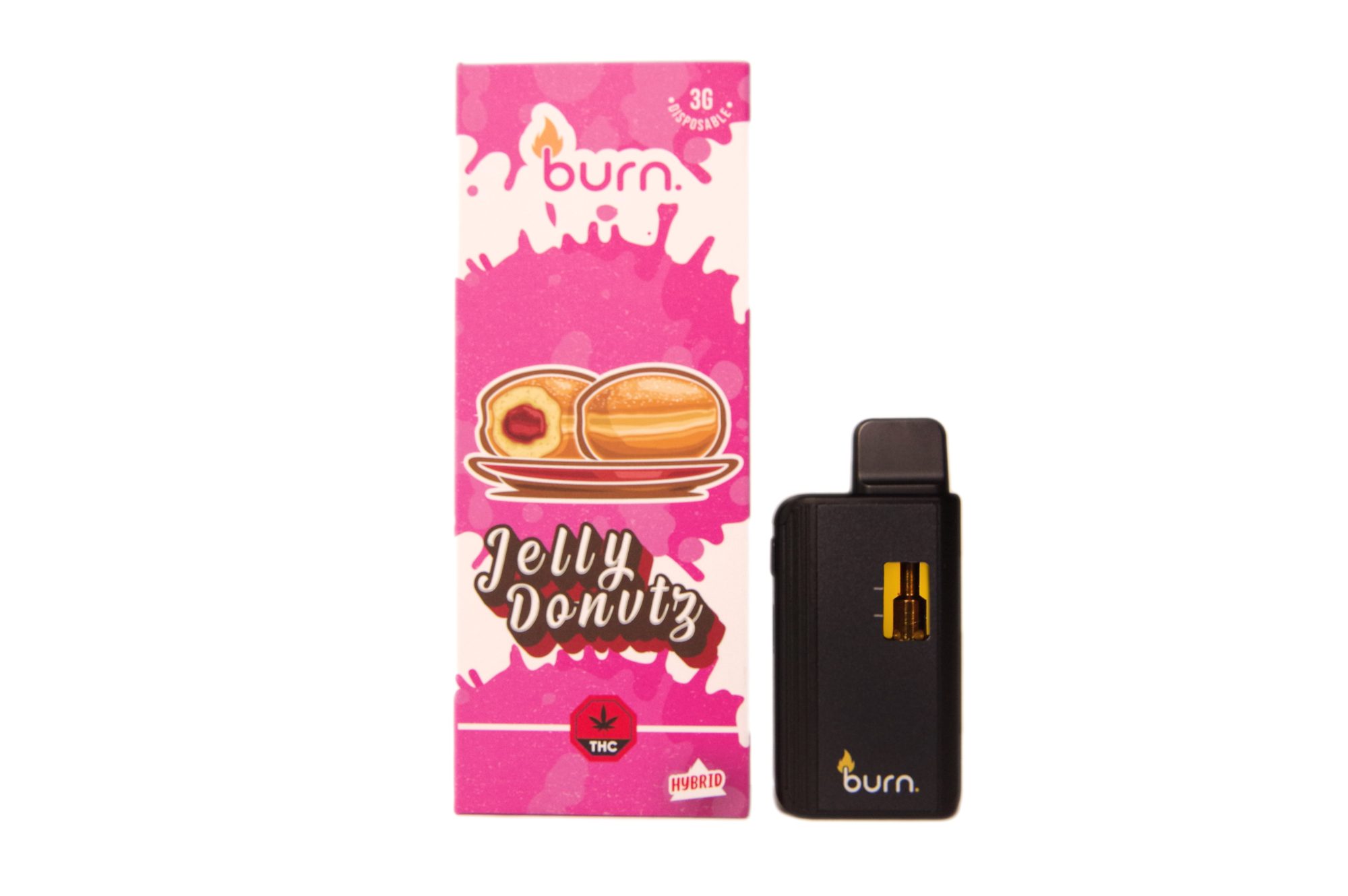 Buy Burn Extracts - Jelly Donutz 3ML Mega Sized at Wccannabis Online Shop