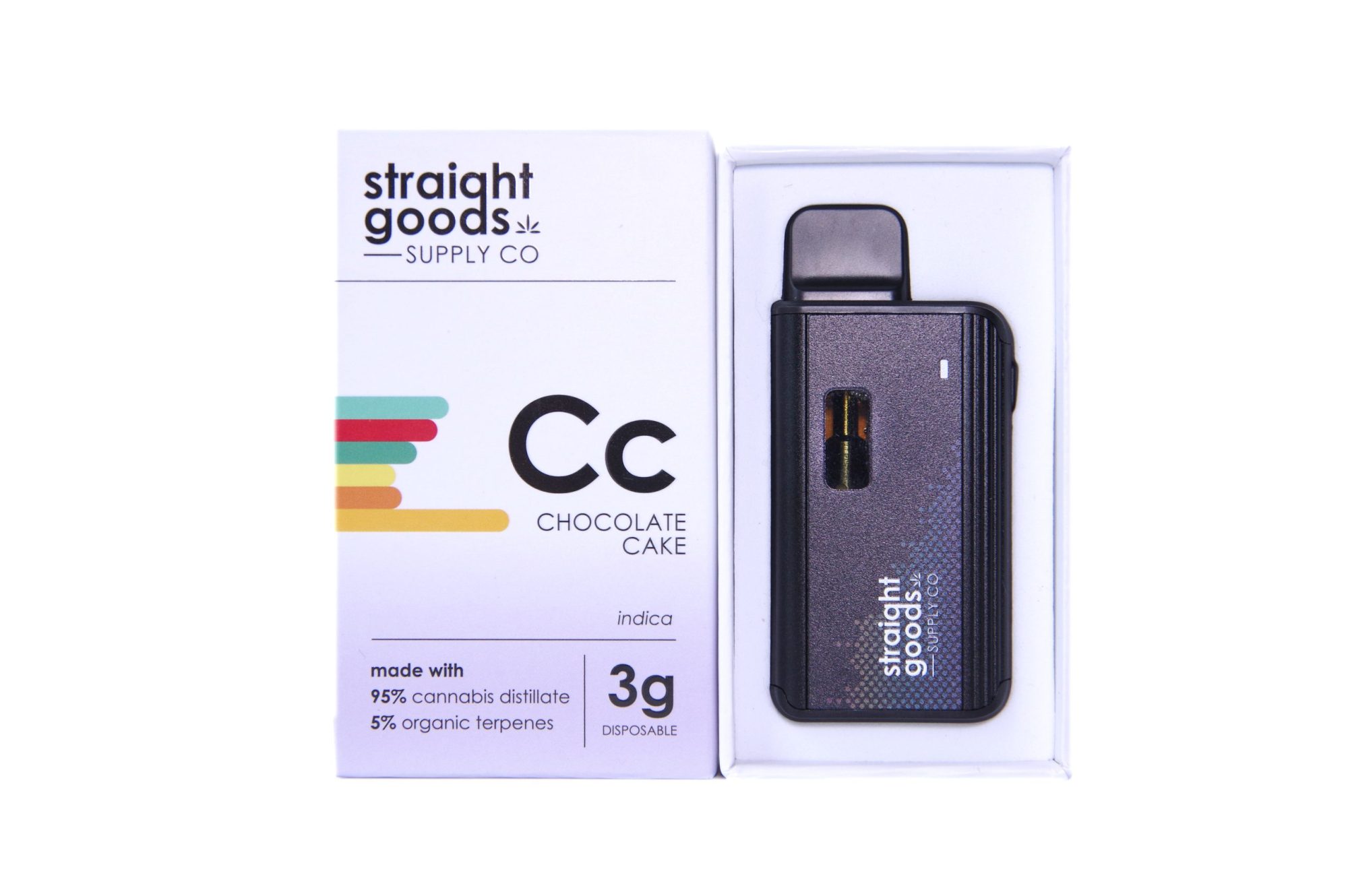 Buy Straight Goods - Chocolate Cake 3G Disposable Pen at Wccannabis Online Shop