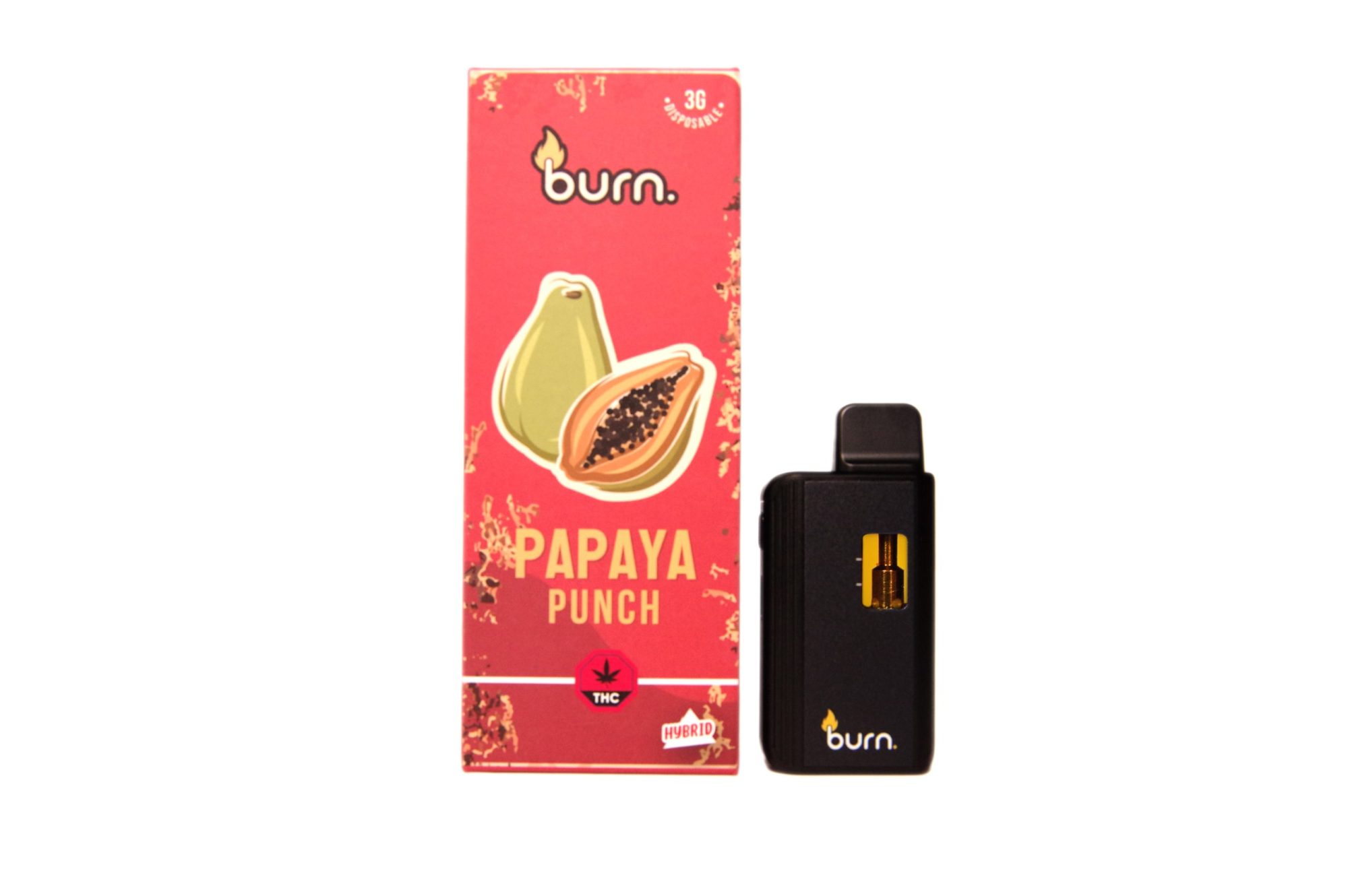 Buy Burn Extracts - Papaya Punch 3ML Mega Sized at Wccannabis Online Shop