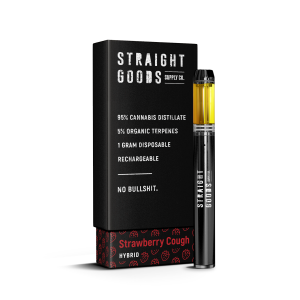 Buy Straight Goods Strawberry Cough Disposable Pen at Wccannabis Online Shop