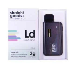 Buy Straight Goods - Lilac Diesel 3G Disposable Pen at Wccannabis Online Shop