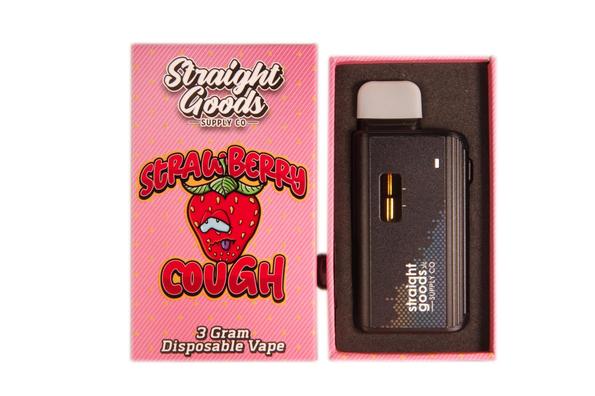Buy Straight Goods - Strawberry Cough 3G Disposable Pen at Wccannabis Online Shop