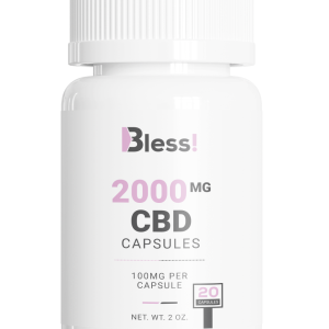 Buy Bless Capsules - 2000mg CBD Isolate at Wccannabis Online Shop