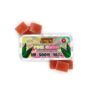Buy Golden Monkey Extracts – High Dose 500mg THC Gummy - Pink Guava at Wccannabis Online shop